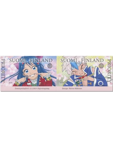 n° 2590/2591 - Timbre FINLANDE Poste