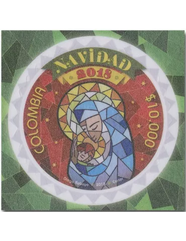 n° 1956 - Timbre COLOMBIE Poste