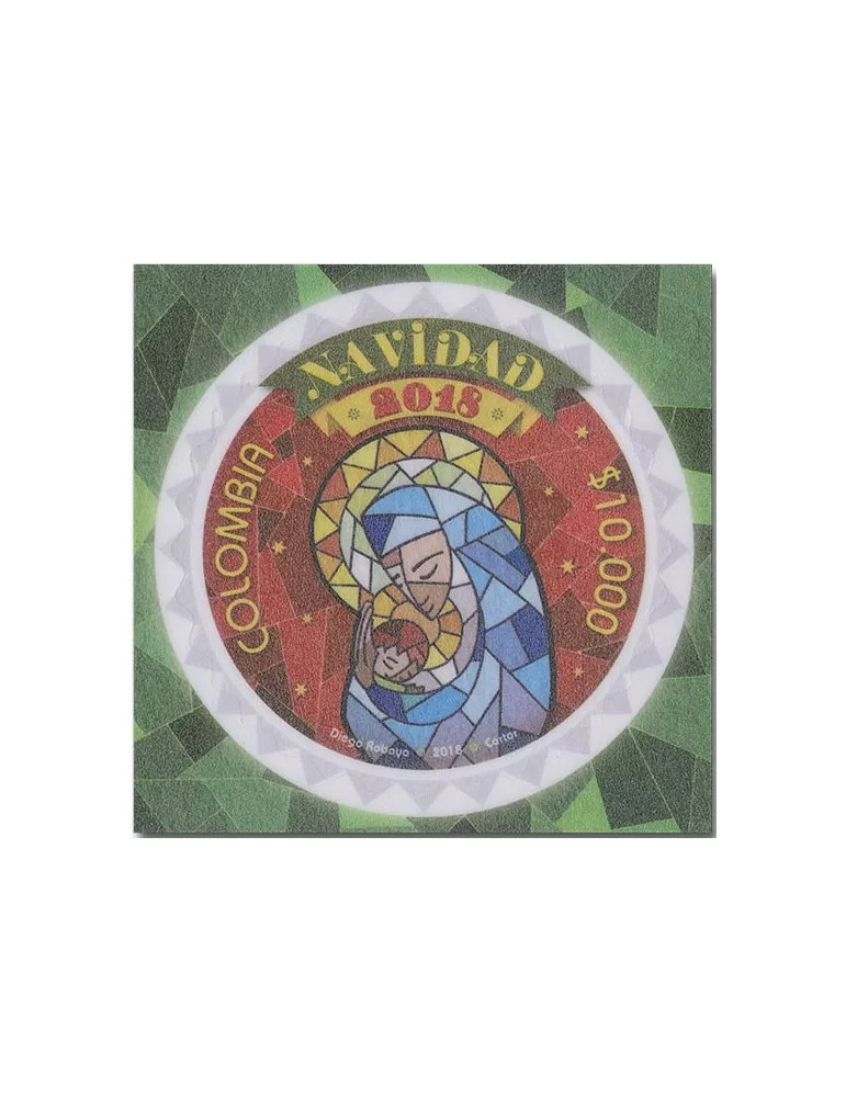 n° 1956 - Timbre COLOMBIE Poste