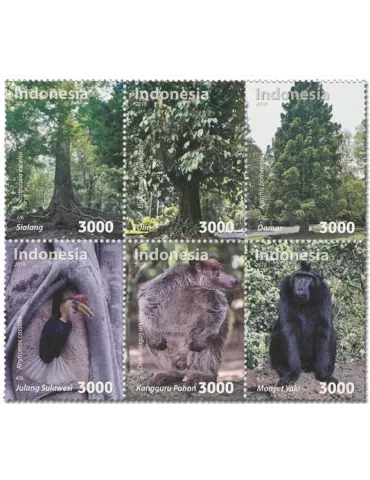 n° 2903/2908 - Timbre INDONESIE Poste
