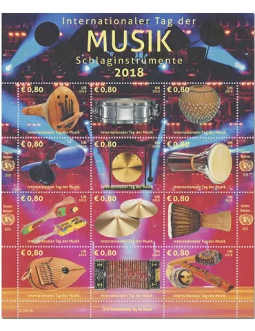 n° F1005 - Timbre ONU VIENNE Poste