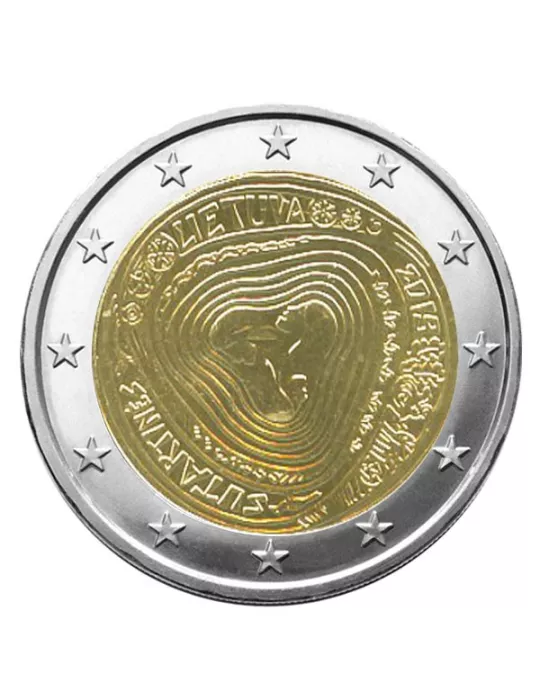 2 EURO COMMEMORATIVE 2019 : LITUANIE (Les Sutartinés, chansons folkloriques)