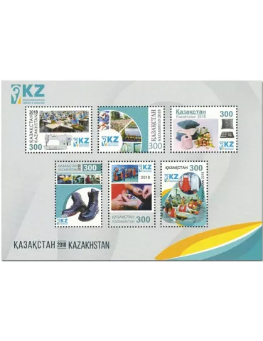 n° 110 - Timbre KAZAKHSTAN Blocs et feuillets