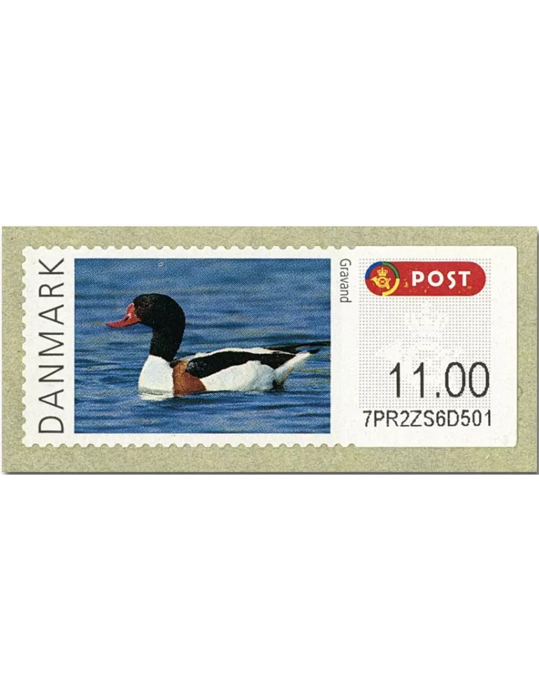 n° 70/72 - Timbre DANEMARK Timbres de distributeurs