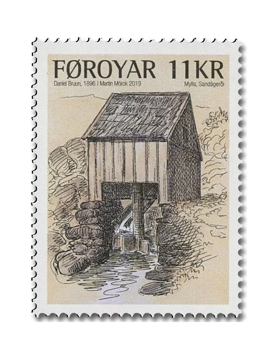 n° 947/948 - Timbre ILE FEROE Poste