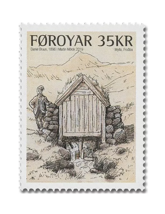 n° 947/948 - Timbre ILE FEROE Poste
