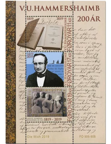 n° F953 - Timbre ILE FEROE Poste