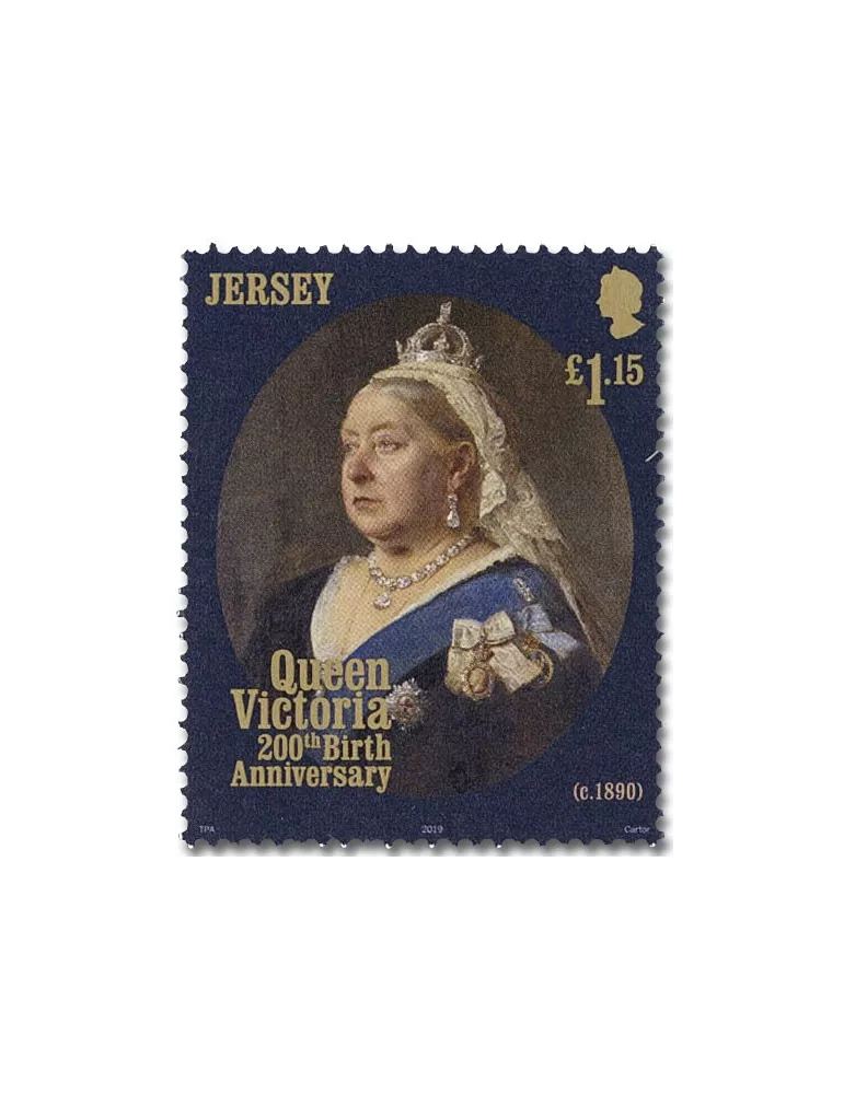 n° 2394/2399 - Timbre JERSEY Poste