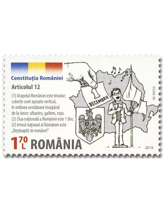 n° 6418/6426 - Timbre ROUMANIE Poste