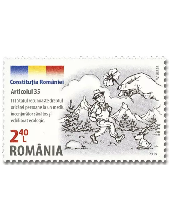 n° 6418/6426 - Timbre ROUMANIE Poste