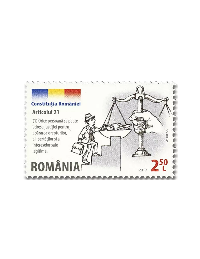 n° 6418/6426 - Timbre ROUMANIE Poste
