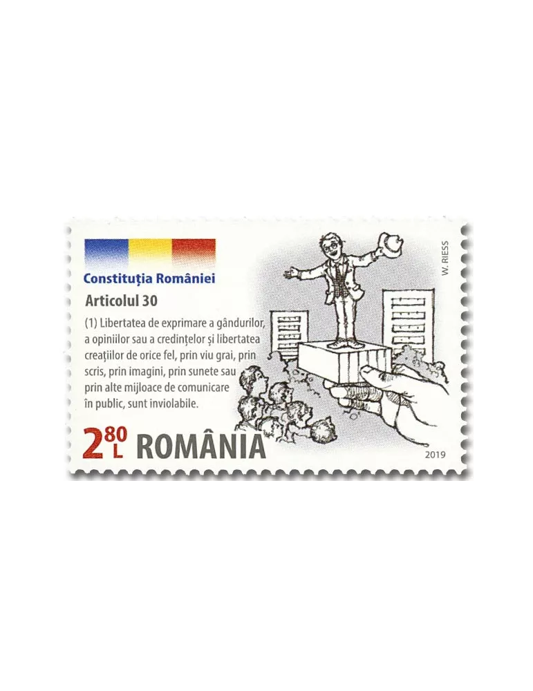n° 6418/6426 - Timbre ROUMANIE Poste