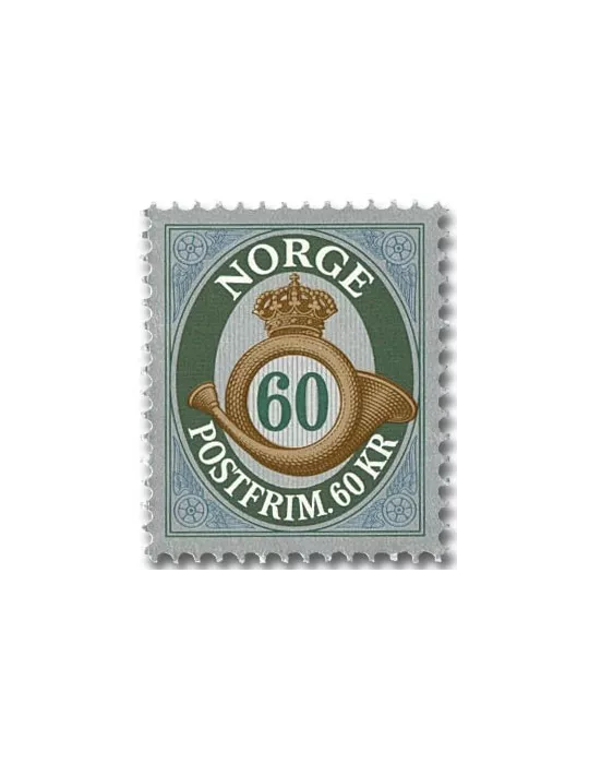 n° 1839A - Timbre NORVEGE Poste