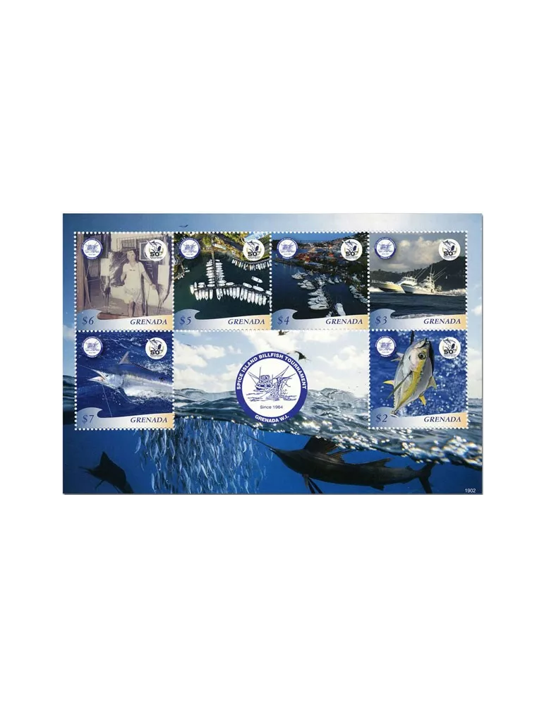 n° 6275/6280 - Timbre GRENADE Poste