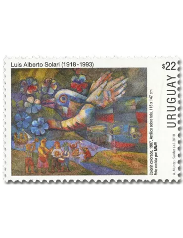 n° 2910 - Timbre URUGUAY Poste