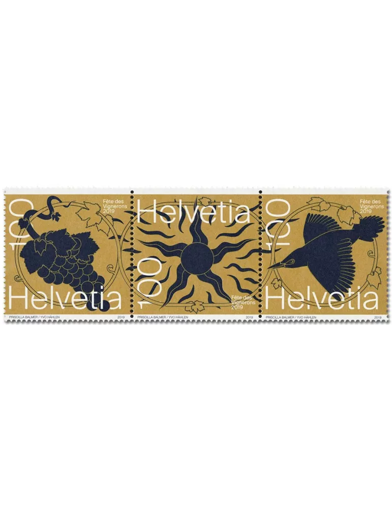 n° 2526/2528 - Timbre SUISSE Poste