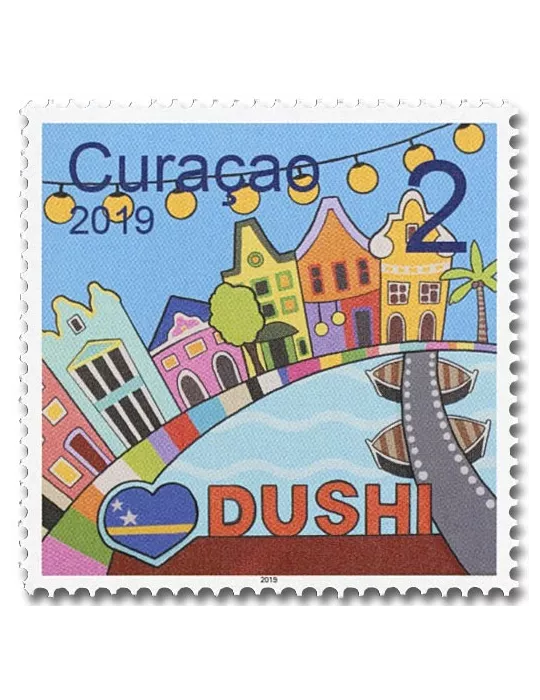 n° 607/612 - Timbre CURACAO Poste