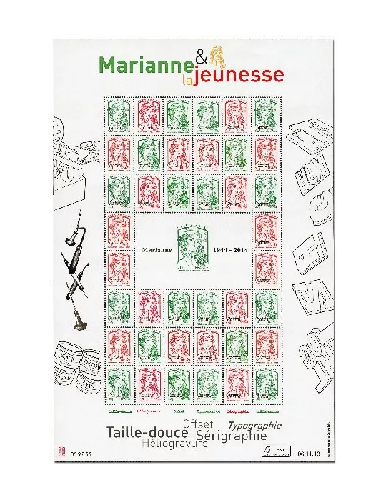 n° F4774B - Timbre France Poste