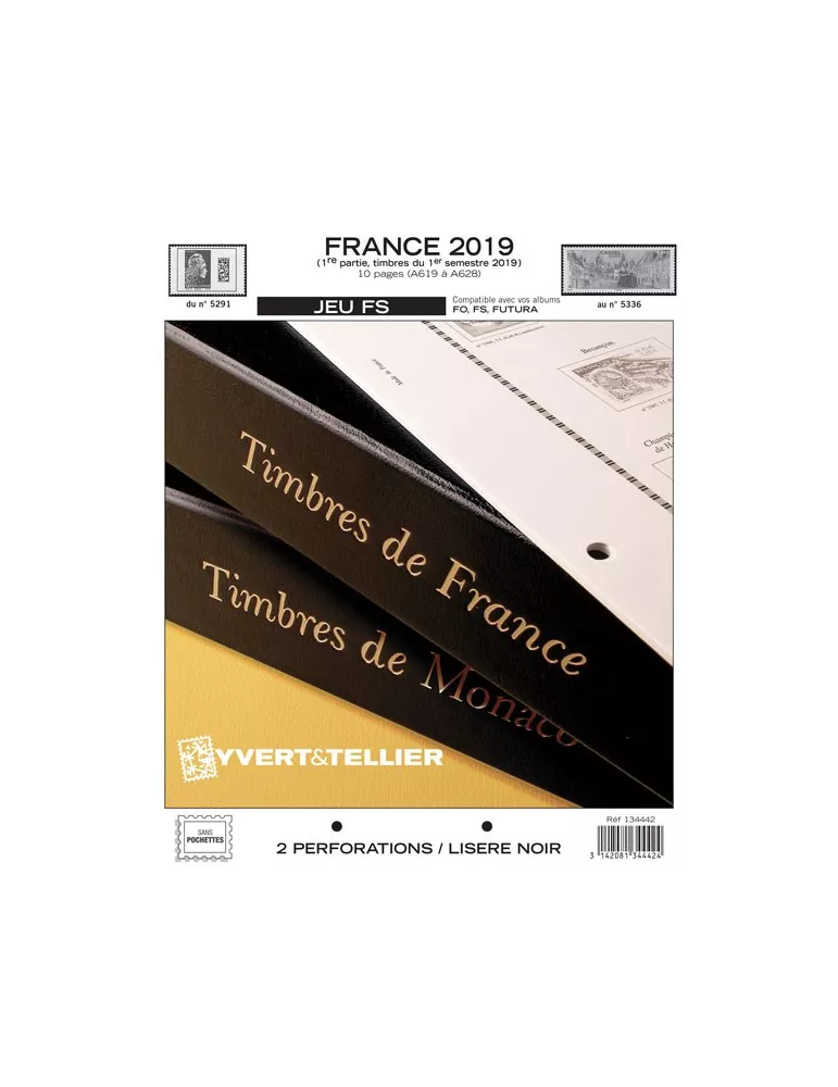 FRANCE FS : 2019 - 1ER SEMESTRE (JEUX SANS POCHETTES)