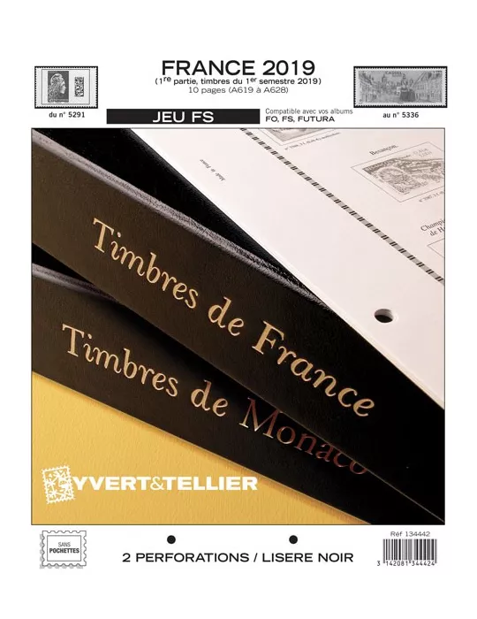 FRANCE FS : 2019 - 1ER SEMESTRE (JEUX SANS POCHETTES)