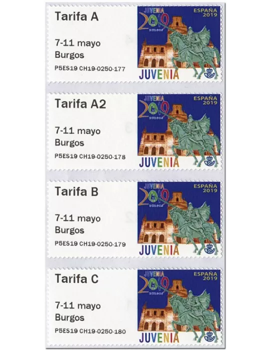 n° 155 - Timbre ESPAGNE Timbres de distributeurs