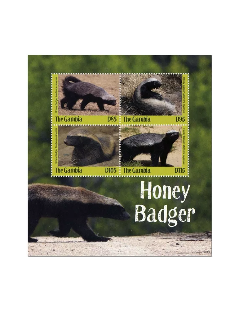 n° 6000/6003 - Timbre GAMBIE Poste