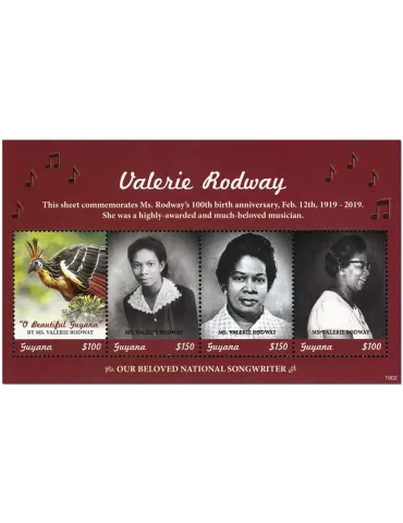 n° 7043/7046 - Timbre GUYANA Poste