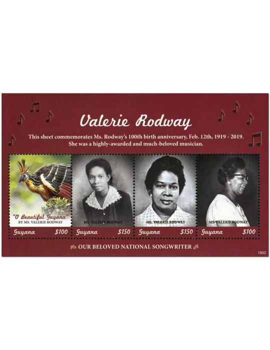 n° 7043/7046 - Timbre GUYANA Poste