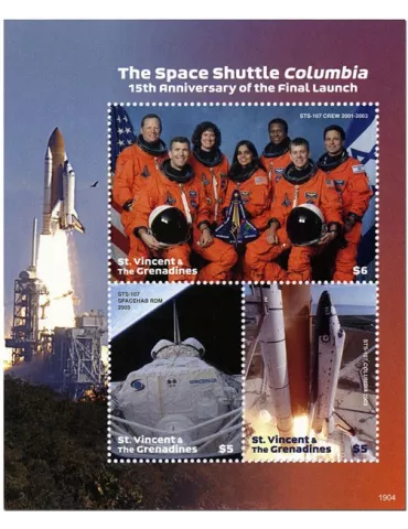 n° 6404/6406 - Timbre SAINT-VINCENT Poste