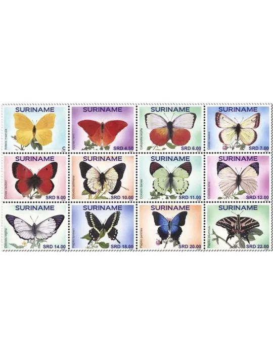 n° 2854/2865 - Timbre SURINAM Poste