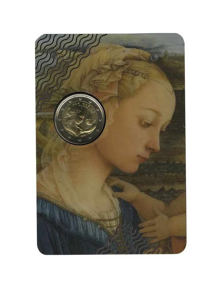 BU : 2 EURO COMMEMORATIVE 2019 : SAINT-MARIN (550 ans de la mort de Filippo Lippi)