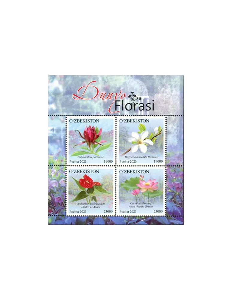 n° 1411/1414 - Timbre OUZBEKISTAN Poste