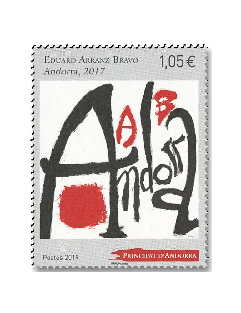 n° 832 - Timbre Andorre Poste