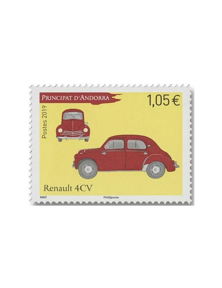 n° 835 - Timbre Andorre Poste