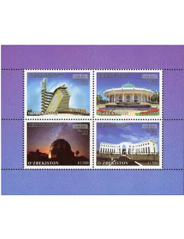 n° 1421/1424 - Timbre OUZBEKISTAN Poste