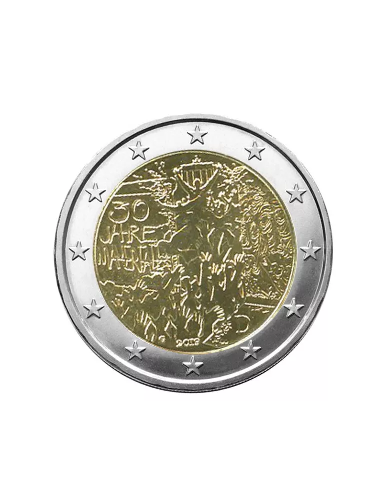2 EURO COMMEMORATIVE 2019 : ALLEMAGNE - Chute du mur de Berlin