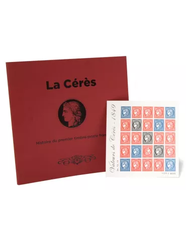 Livre La Cérès - Histoire du premier timbre-poste français