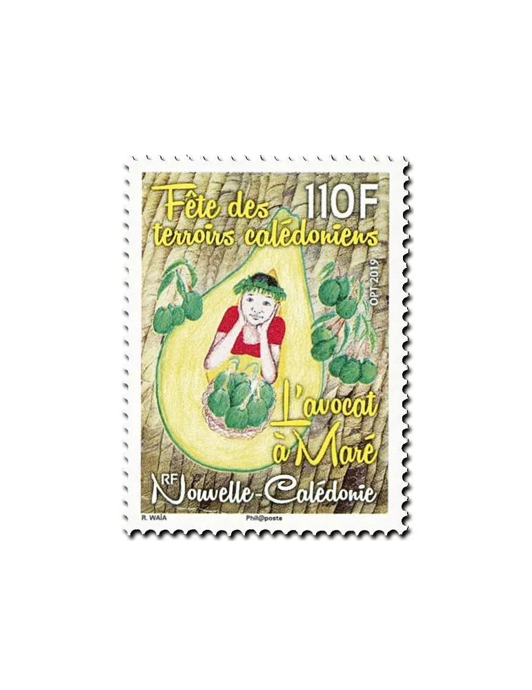 n° 1375 - Timbre Nelle-Calédonie Poste