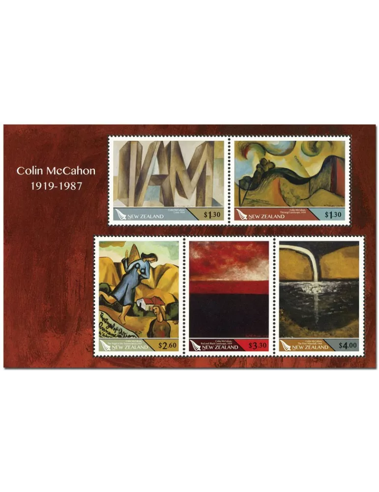 n° 379 - Timbre NOUVELLE-ZELANDE Blocs et feuillets