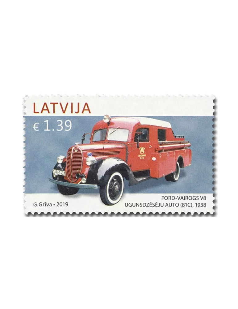 n° 1047 - Timbre LETTONIE Poste