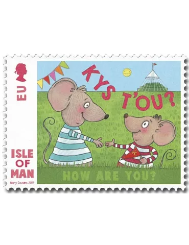 n° 2537/2542 - Timbre ILE DE MAN Poste 2