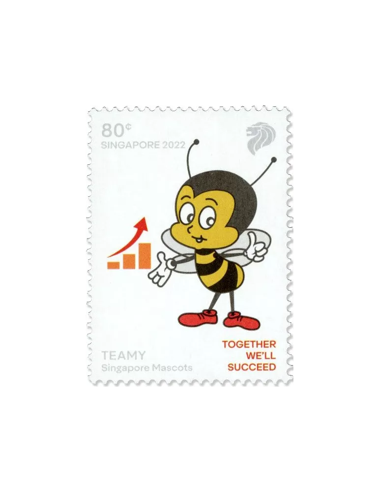 n° 2534/2538 - Timbre SINGAPOUR Poste