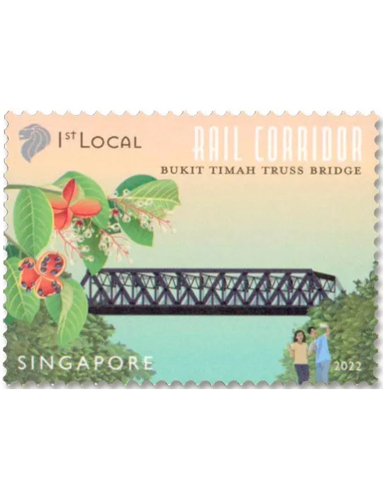 n° 2539/2543 - Timbre SINGAPOUR Poste