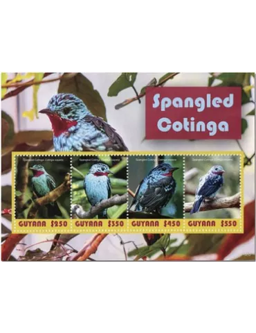 n° 7073/7076 - Timbre GUYANA Poste