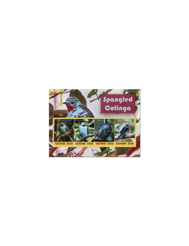 n° 7073/7076 - Timbre GUYANA Poste