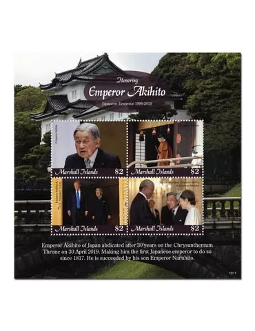 n° 4016/4019 - Timbre MARSHALL Poste