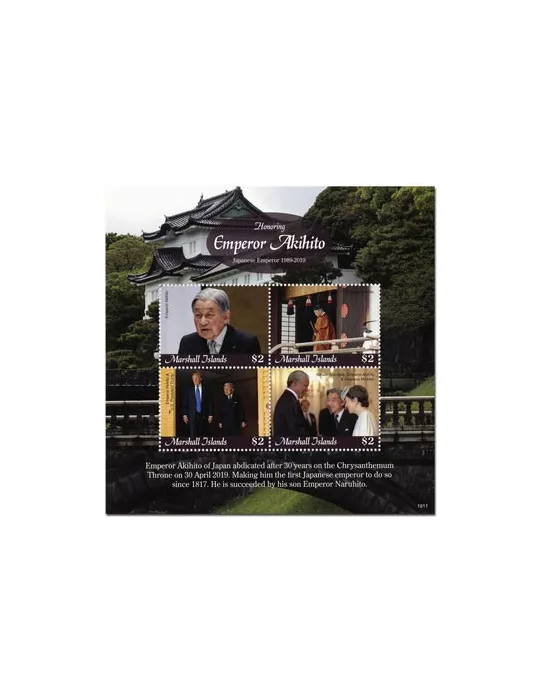 n° 4016/4019 - Timbre MARSHALL Poste