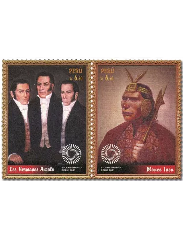 n° 2192/2193 - Timbre PEROU Poste
