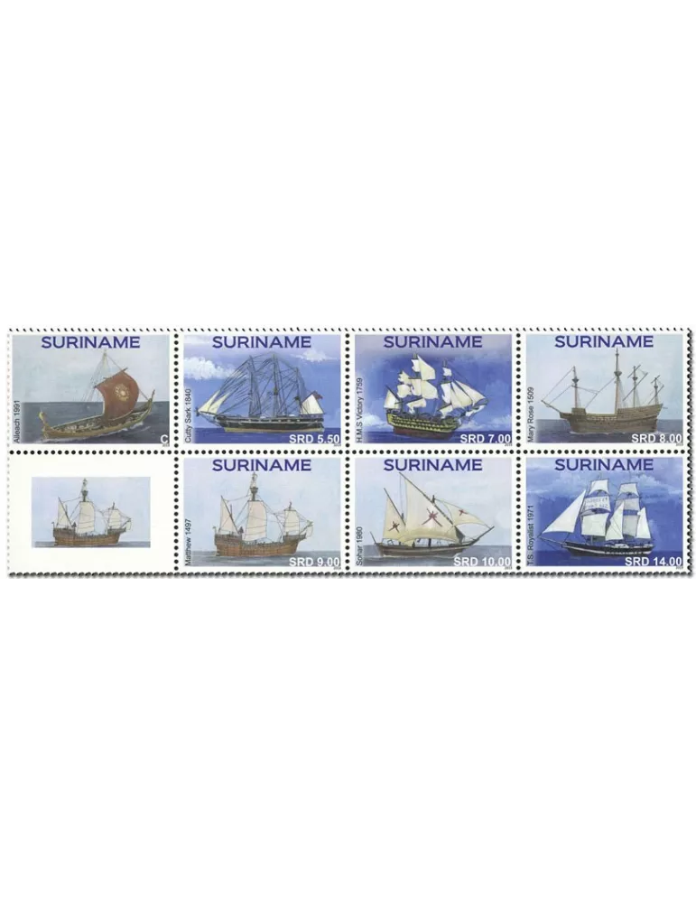 n° 2847/2853 - Timbre SURINAM Poste