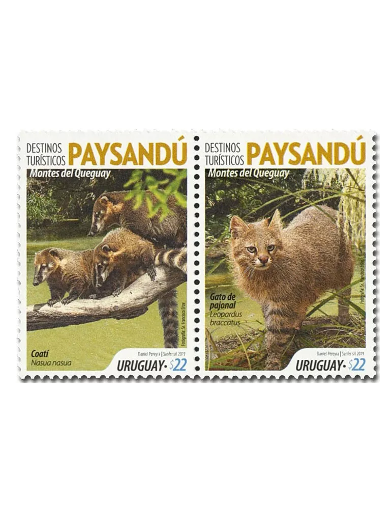n° 2940/2941 - Timbre URUGUAY Poste